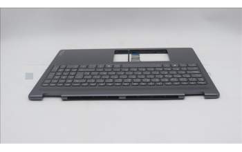 Lenovo 5CB1R68074 C-Cover with keyboard, Spanish, Luna Grey, Non-Puresight Logo, Non-FingerPrint, UK