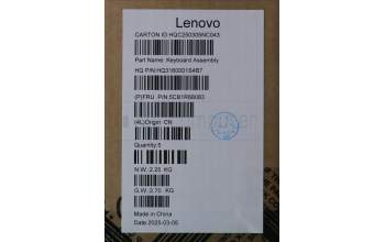 Lenovo 5CB1R68083 COVER UpCaseASM UKE H83JT NFP LG PS