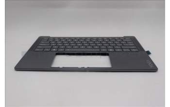 Lenovo 5CB1R68296 C-Cover with keyboard, English, Luna Grey, Puresight Logo, US
