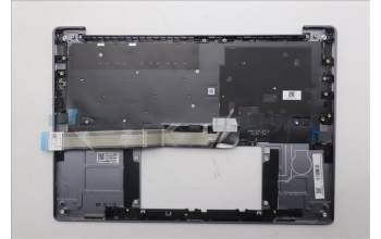Lenovo 5CB1R68309 C-Cover with keyboard, Portuguese, Luna Grey, Puresight Logo, UK