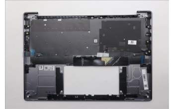 Lenovo 5CB1R68312 C-Cover with keyboard, Nordic, Luna Grey, Puresight Logo, UK