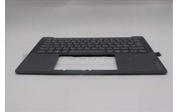 Lenovo 5CB1R68314 C-Cover with keyboard, German, Luna Grey, Puresight Logo, UK