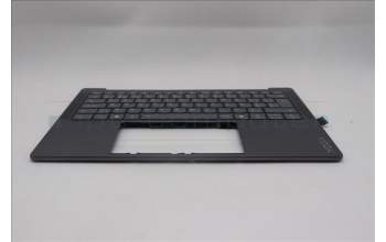Lenovo 5CB1R68317 C-Cover with keyboard, Belgian, Luna Grey, Puresight Logo, UK