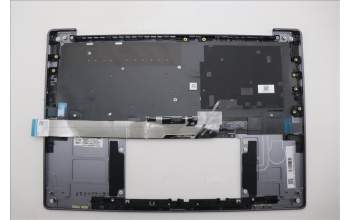 Lenovo 5CB1R68327 C-Cover with keyboard, Greek, Luna Grey, Non-Puresight Logo, US