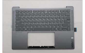 Lenovo 5CB1R68332 C-Cover with keyboard, Arabic, Luna Grey, Non-Puresight Logo, US