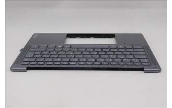 Lenovo 5CB1R68337 C-Cover with keyboard, Spanish, Luna Grey, Non-Puresight Logo, UK