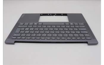 Lenovo 5CB1R68350 C-Cover with keyboard, Switzerland, Luna Grey, Non-Puresight Logo, UK