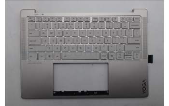 Lenovo 5CB1R68388 C-Cover with keyboard, US English Euro, Seashell, Puresight Logo, US