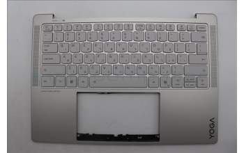 Lenovo 5CB1R68394 C-Cover with keyboard, Hebrew, Seashell, Puresight Logo, US