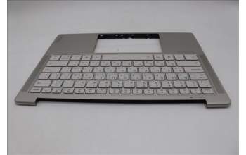 Lenovo 5CB1R68394 C-Cover with keyboard, Hebrew, Seashell, Puresight Logo, US