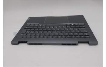 Lenovo 5CB1R70692 C-Cover with keyboard, Hungarian, Luna Grey, Backlight, UK