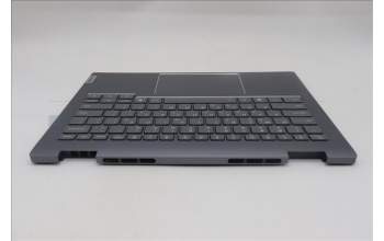 Lenovo 5CB1R71028 C-Cover with keyboard, Greek, Luna Grey, Backlight, US