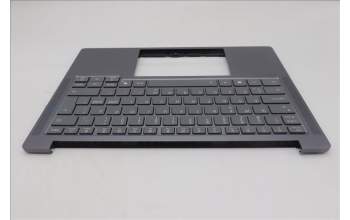 Lenovo 5CB1R71071 C-Cover with keyboard, Nordic, Luna Grey, UK