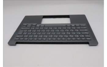 Lenovo 5CB1R71072 C-Cover with keyboard, French, Luna Grey, US