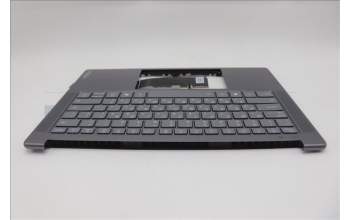 Lenovo 5CB1R71123 C-Cover with keyboard, Hebrew, Luna Grey, US