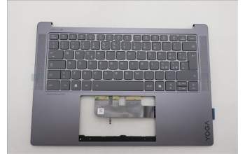 Lenovo 5CB1R71126 C-Cover with keyboard, Italian, Luna Grey, UK