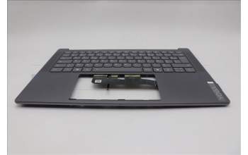 Lenovo 5CB1R71133 C-Cover with keyboard, French, Luna Grey, US