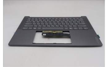 Lenovo 5CB1R71145 C-Cover with keyboard, Ukraine, Luna Grey, US