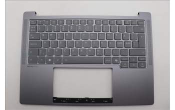 Lenovo 5CB1R71164 C-Cover with keyboard, Nordic, Luna Grey, UK