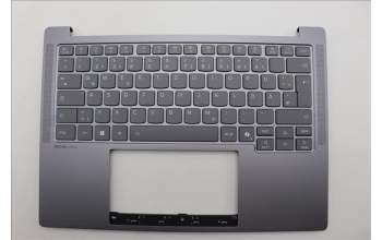 Lenovo 5CB1R71166 C-Cover with keyboard, German, Luna Grey, UK