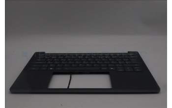 Lenovo 5CB1R71169 C-Cover with keyboard, Belgian, Luna Grey, UK