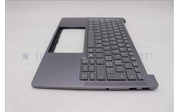 Lenovo 5CB1R71172 C-Cover with keyboard, Switzerland, Luna Grey, UK