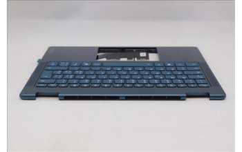Lenovo 5CB1R71267 C-Cover with keyboard, Italian, Tidal Teal, Non-FingerPrint, Puresight Logo, UK