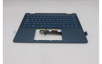 Lenovo 5CB1R71270 C-Cover with keyboard, Hebrew, Tidal Teal, Non-FingerPrint, Puresight Logo, US