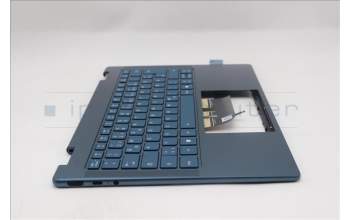 Lenovo 5CB1R71272 C-Cover with keyboard, German, Tidal Teal, Non-FingerPrint, Puresight Logo, UK