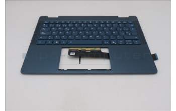 Lenovo 5CB1R71278 C-Cover with keyboard, Spanish, Tidal Teal, Non-FingerPrint, Puresight Logo, UK