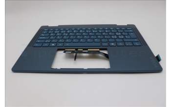 Lenovo 5CB1R71279 C-Cover with keyboard, Switzerland, Tidal Teal, Non-FingerPrint, Puresight Logo, UK