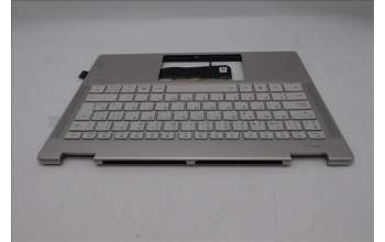 Lenovo 5CB1R71329 C-Cover with keyboard, Spanish, Seashell, FingerPrint, Puresight Logo, UK