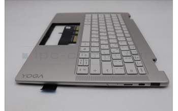 Lenovo 5CB1R71351 C-Cover with keyboard, Hebrew, Seashell, Non-FingerPrint, Puresight Logo, US