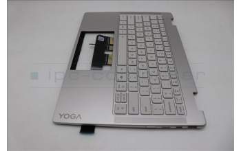 Lenovo 5CB1R71366 C-Cover with keyboard, English, Seashell, Non-FingerPrint, Puresight Logo, US