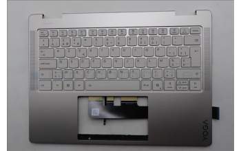 Lenovo 5CB1R71370 C-Cover with keyboard, Belgian, Seashell, Non-FingerPrint, Puresight Logo, UK