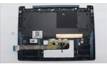 Lenovo 5CB1R71386 C-Cover with keyboard, Portuguese, Tidal Teal, Non-FingerPrint, Non-Puresight Logo, UK