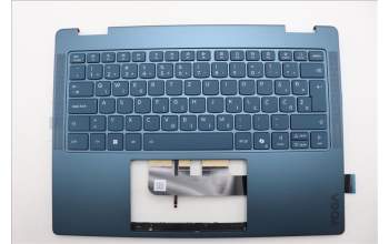 Lenovo 5CB1R71388 C-Cover with keyboard, Slovenian, Tidal Teal, Non-FingerPrint, Non-Puresight Logo, UK