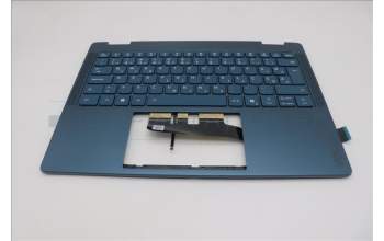 Lenovo 5CB1R71388 C-Cover with keyboard, Slovenian, Tidal Teal, Non-FingerPrint, Non-Puresight Logo, UK