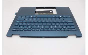 Lenovo 5CB1R71396 C-Cover with keyboard, English, Tidal Teal, Non-FingerPrint, Non-Puresight Logo, US