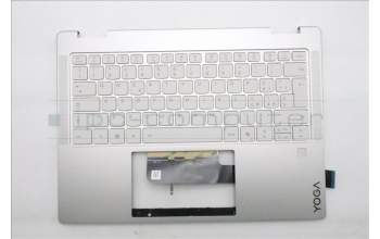 Lenovo 5CB1R83513 C-Cover with keyboard, Italian, Seashell, FingerPrint, Non-Puresight Logo, UK