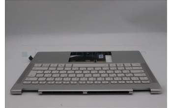 Lenovo 5CB1R83518 C-Cover with keyboard, German, Seashell, FingerPrint, Non-Puresight Logo, UK