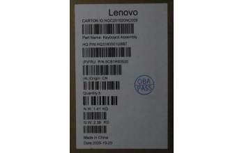 Lenovo 5CB1R83520 C-Cover with keyboard, Nordic, Seashell, FingerPrint, Non-Puresight Logo, UK