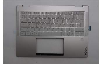 Lenovo 5CB1R83525 C-Cover with keyboard, Switzerland, Seashell, FingerPrint, Non-Puresight Logo, UK