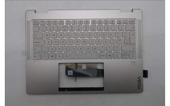 Lenovo 5CB1R83529 C-Cover with keyboard, UK English, Seashell, FingerPrint, Non-Puresight Logo, UK