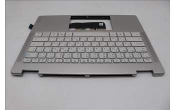 Lenovo 5CB1R83546 C-Cover with keyboard, Hebrew, Seashell, Non-FingerPrint, Non-Puresight Logo, US
