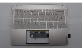 Lenovo 5CB1R83567 C-Cover with keyboard, French, Seashell, Non-FingerPrint, Non-Puresight Logo, US