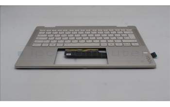 Lenovo 5CB1R83567 C-Cover with keyboard, French, Seashell, Non-FingerPrint, Non-Puresight Logo, US