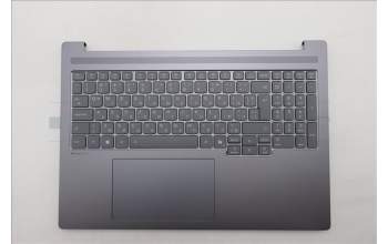 Lenovo 5CB1R91612 C-Cover with keyboard, Bulgarian, Luna Grey, UMA, UK