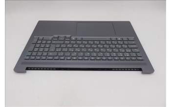 Lenovo 5CB1R91612 C-Cover with keyboard, Bulgarian, Luna Grey, UMA, UK