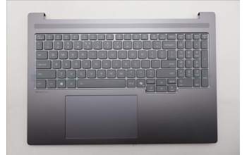 Lenovo 5CB1R91615 C-Cover with keyboard, US English Euro, Luna Grey, UMA, US